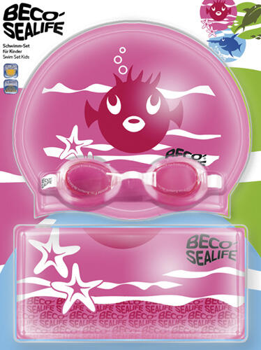 Set nuoto bambini Sealife - occhialini cuffia sacca