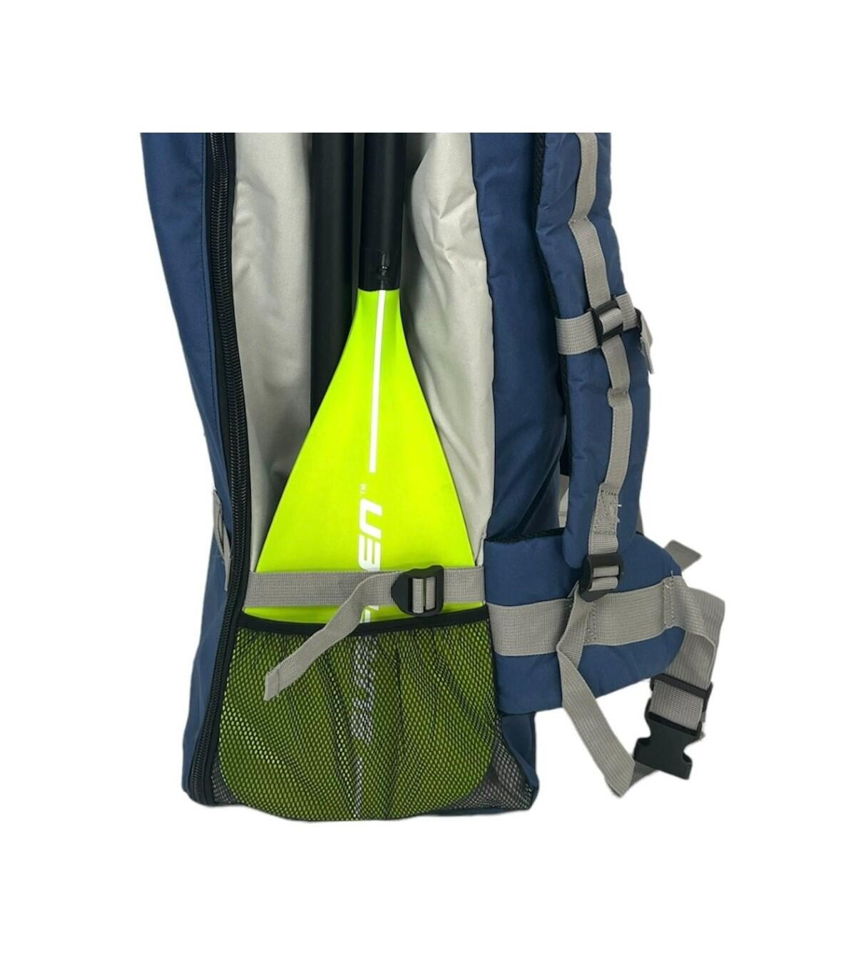 KOCAN Sac à Dos Pour SUP Gonflable – 92x35x29cm, Polyester Résistant, Fermeture Double Glissière, Rangement Facile