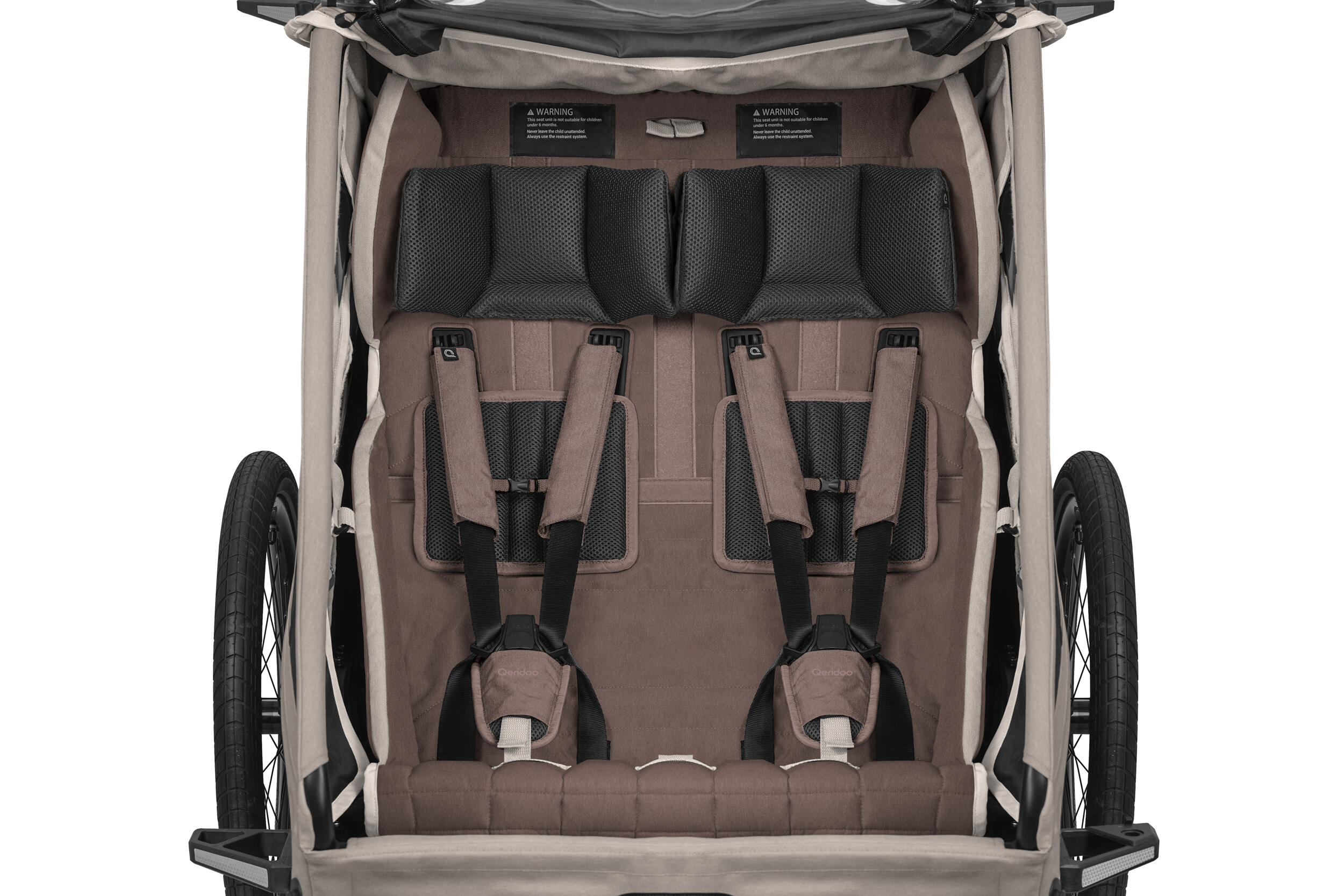Qeridoo Remorque vélo Kidgoo 2 Pro Gen 2 4/5