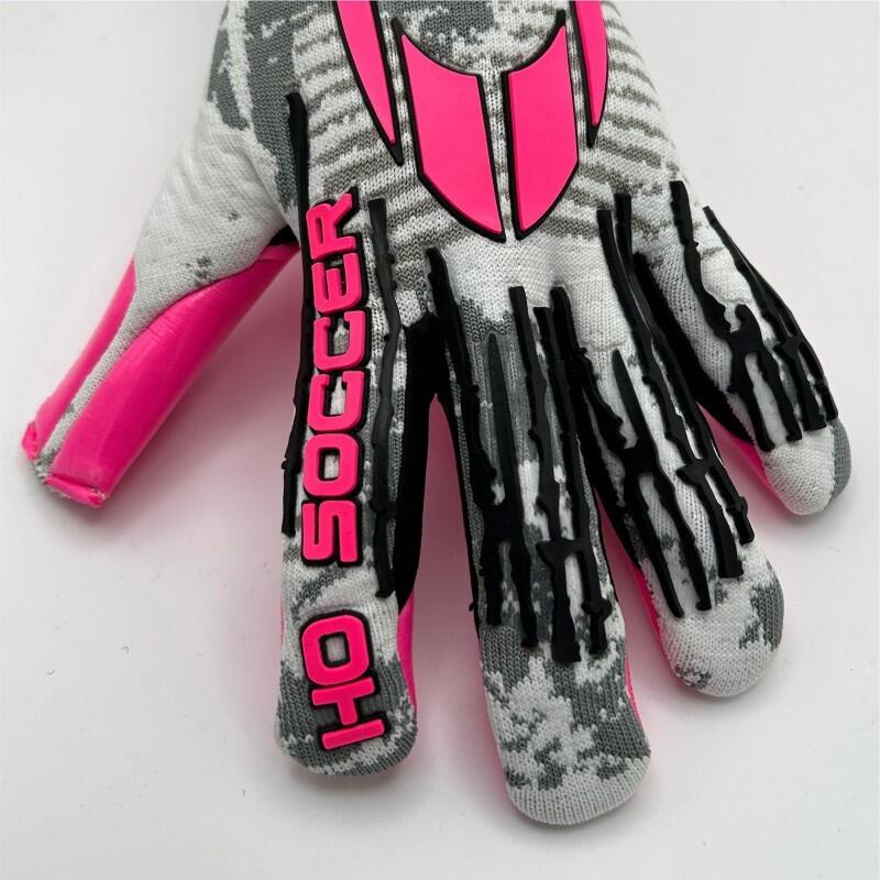 Gants de Gardien de But de Football Kontrol Knit Pro Pink Team 2/4