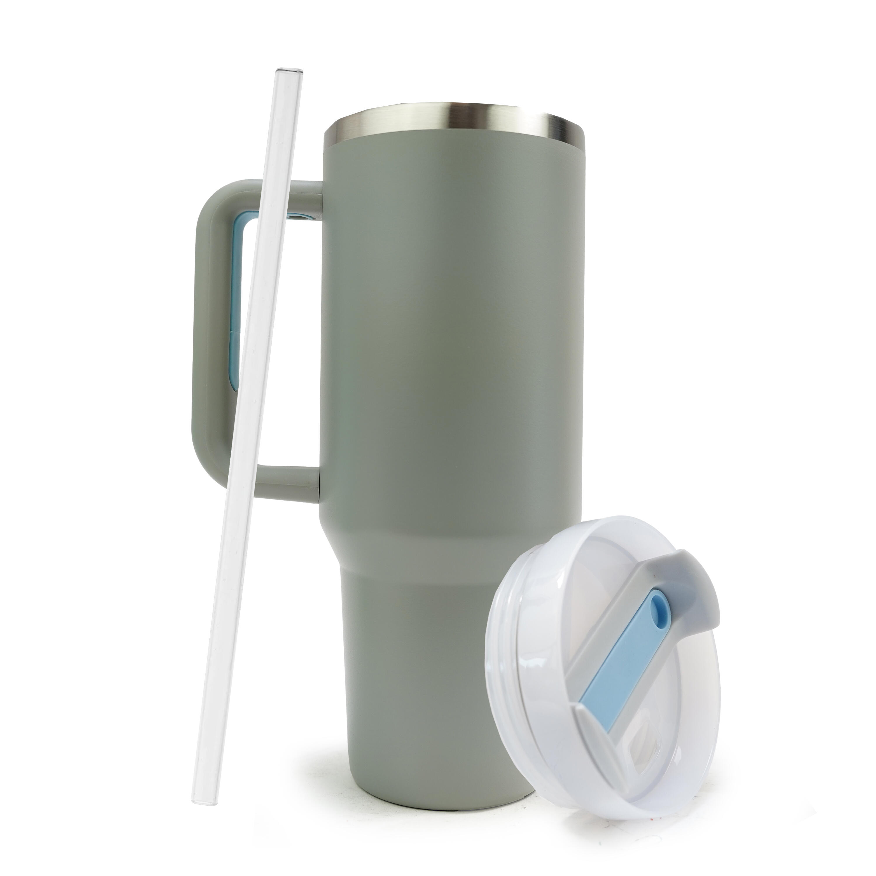 Eurocatch Tumbler 1.2L - Kubek termiczny z uchwytem - Do zmywarki - Szary