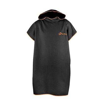 Beco Beactive Strandponcho - Noir/Orange