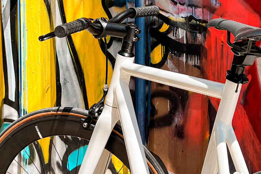 Bicicleta Fixie Raval Naked Edition White 2.0 30mm 4/5