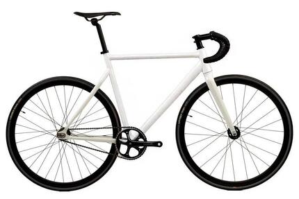 Raval Naked Edition Fixie Fahrrad 30mm - White 2.0