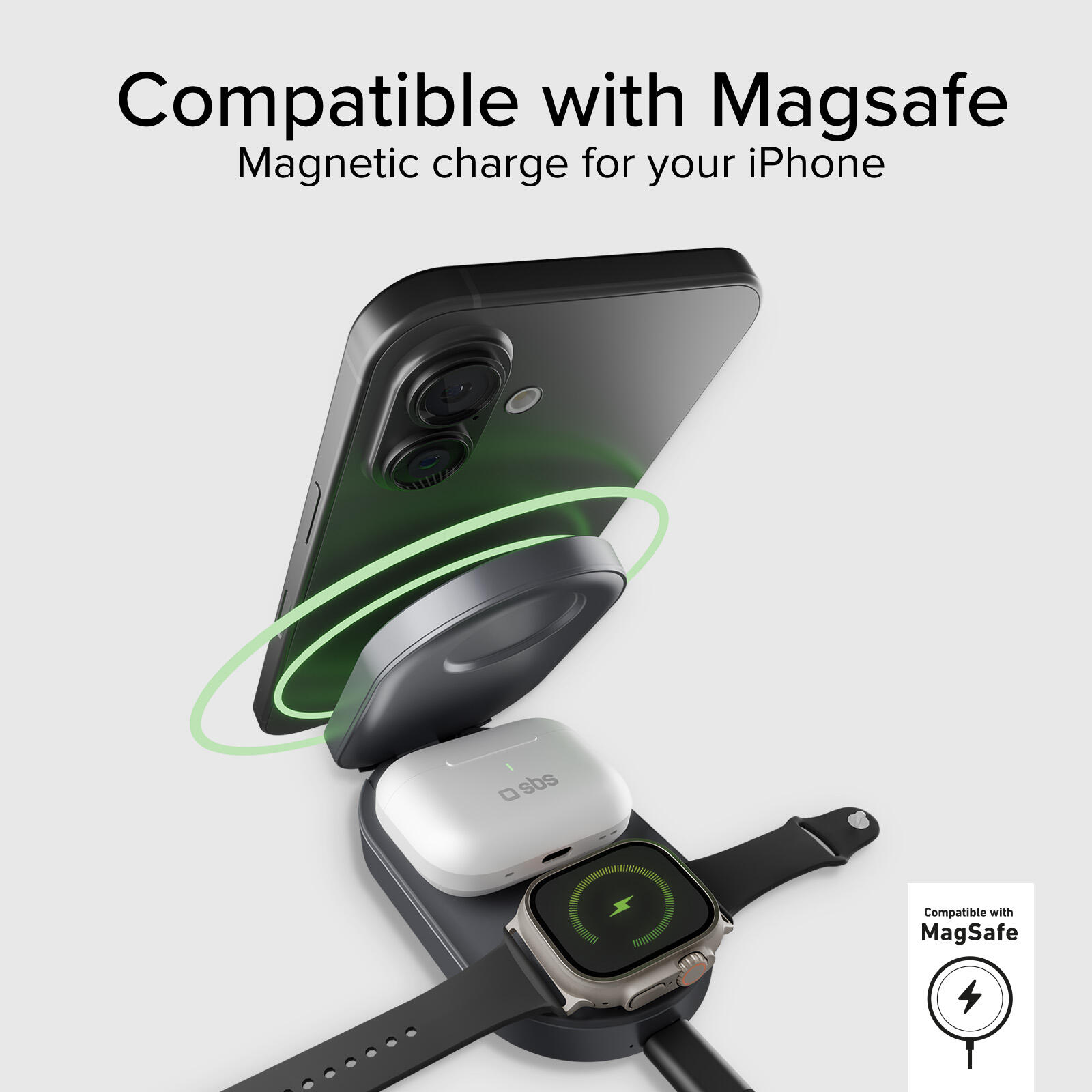 Chargeur sans fil Power Dock 3 en 1 5/7