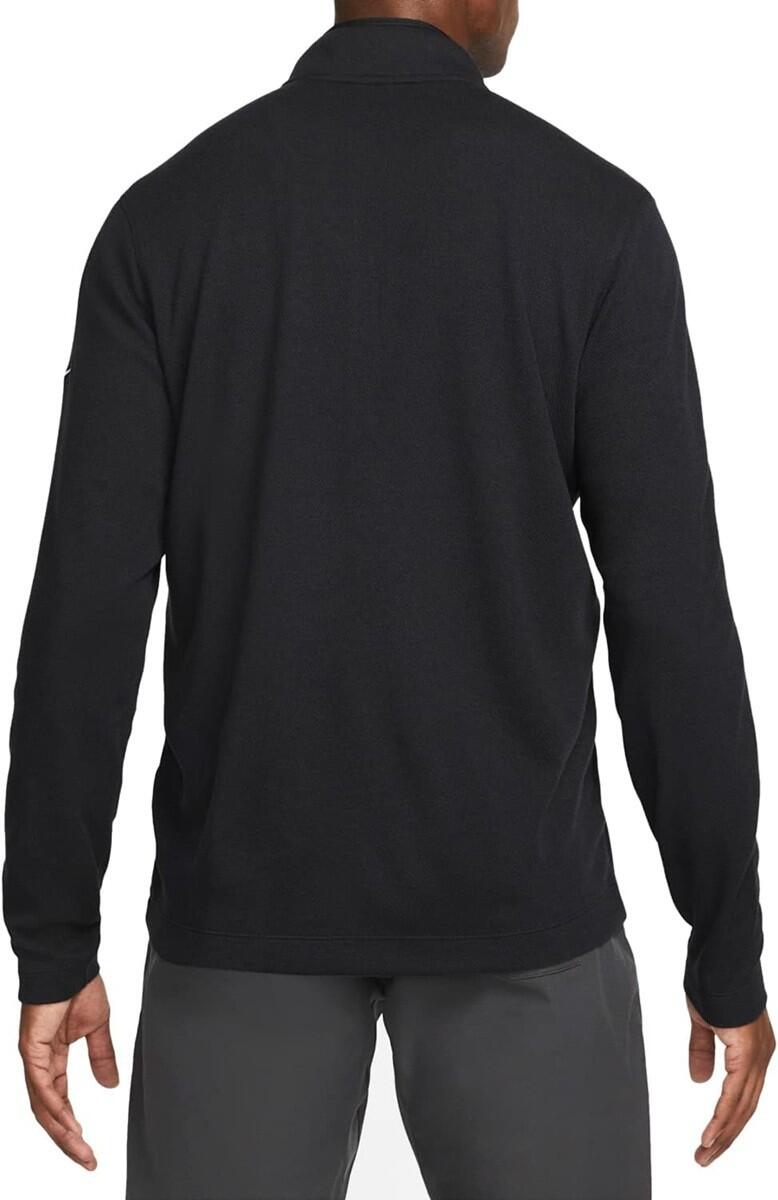 Jersey Golf Nike Therma-Fit Victory Hombre Negro 3/4