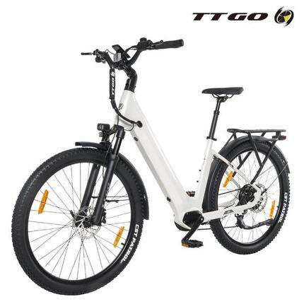 E-Bike lage instap Z3 120km elektrische fiets uniseks bruin