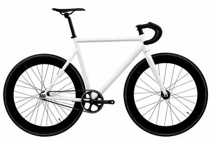 Raval Naked Edition Fixie Fahrrad 60mm - White 2.0