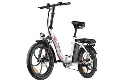 Vélo électrique pliant Cyclisme urbain Moteur 250W Batterie 36V 18Ah F20