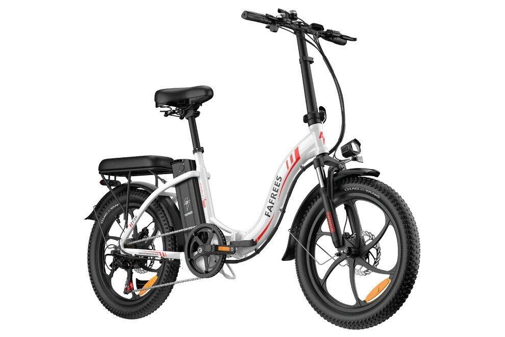 Bicicleta elétrica dobrável Cidade 250W 36V 18Ah 68-90 km F20 4/6