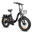 ESKUTE D202 Bicicletă pliabilă fat bike cu coș frontal, baterie de 48V 20.8 Ah