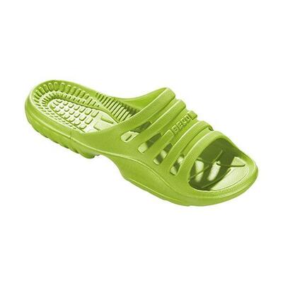 Beco damesslippers, limegroen