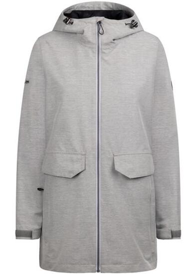 Trespass Crystals - Female Rainwear Jacket Platinum Marl