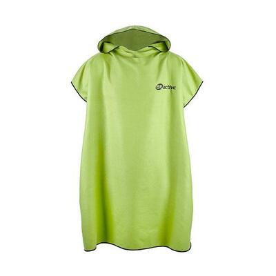 Beco Beactive Beach Poncho | Lime Green/black