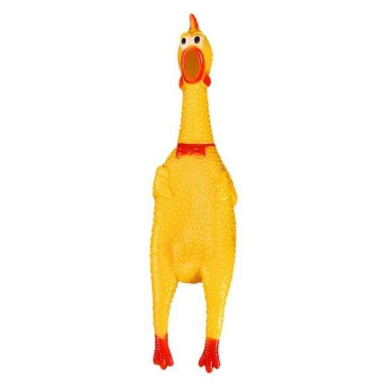 Gummihuhn Spielzeug 30 x 10 x 7 cm