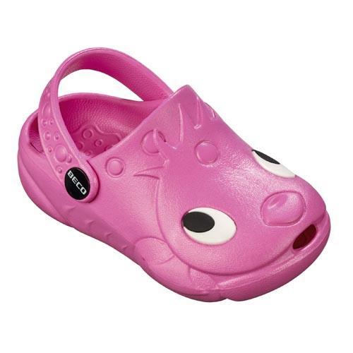 Sabots Beco Sealife enfants rose 24-25