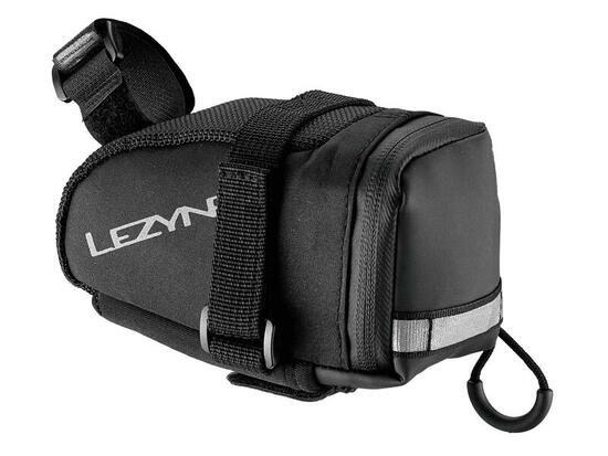 Lezyne Saddle Bag Caddy M con kit tubeless nero