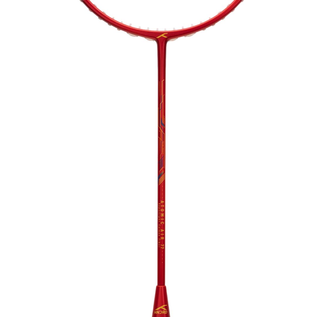 Badmintonschläger - ATOMIC AIR 77, bespannt, rot/gold 4/7