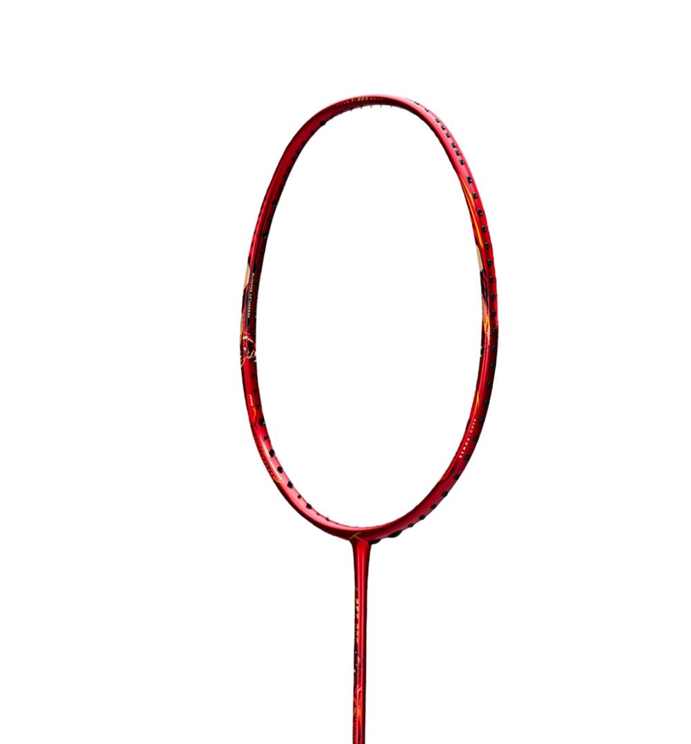 Badmintonschläger Besaitet - T-Rex 800 Dunkelrot 5/7