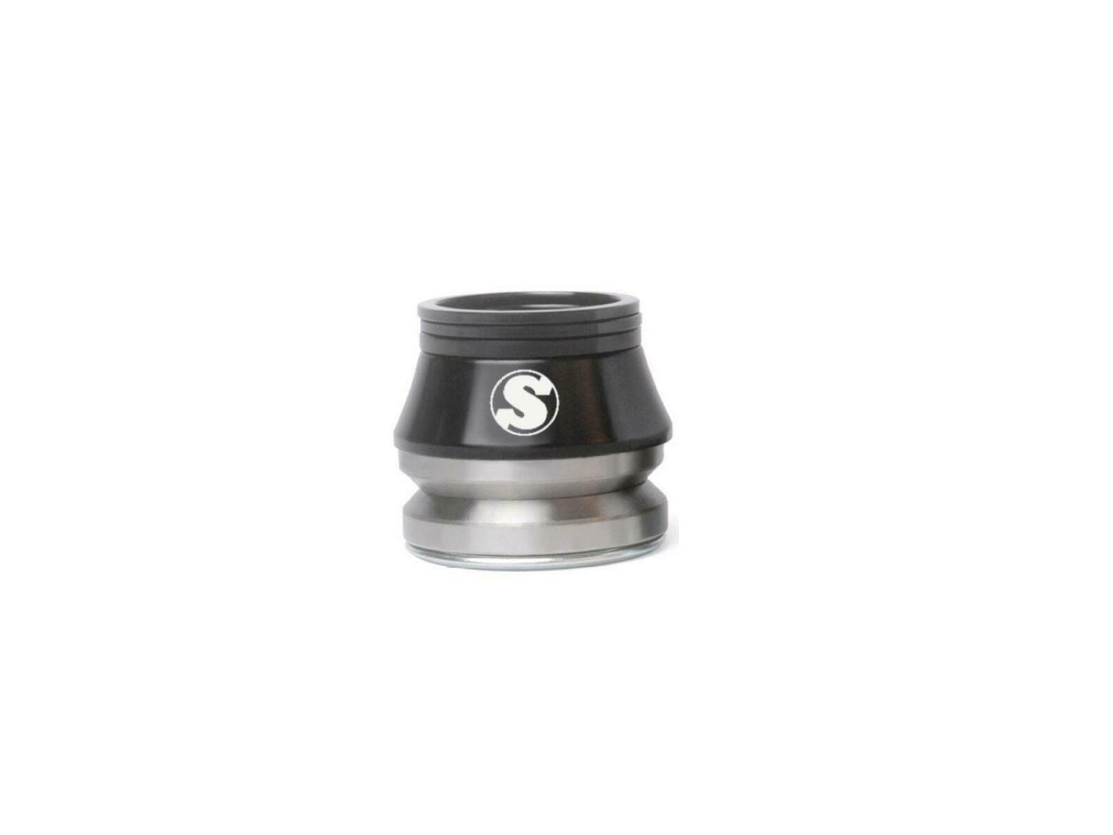 3680 Kegel-Steuersatz 1 1/8" Schwarz 1/1