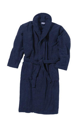 Beco - Robe de chambre à col bleu foncé