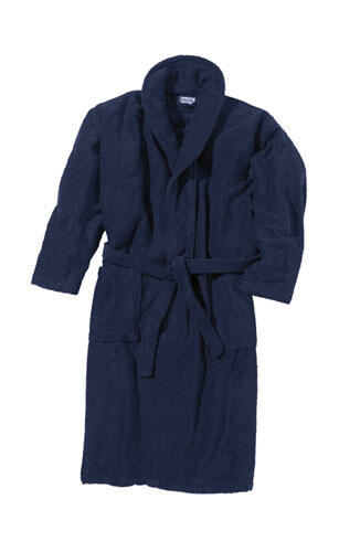 Beco - Robe de chambre à col bleu foncé