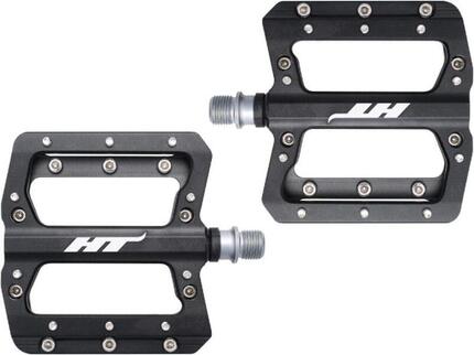 Paire de Pedales Plates HT Components AN14A Noir