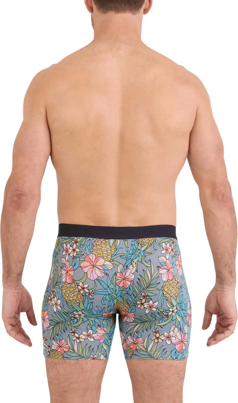 Boxer Saxx Vibe Xtra Soft Comfort Brief Fly Uomo Multicolore/Nero (Confezione da 3/4