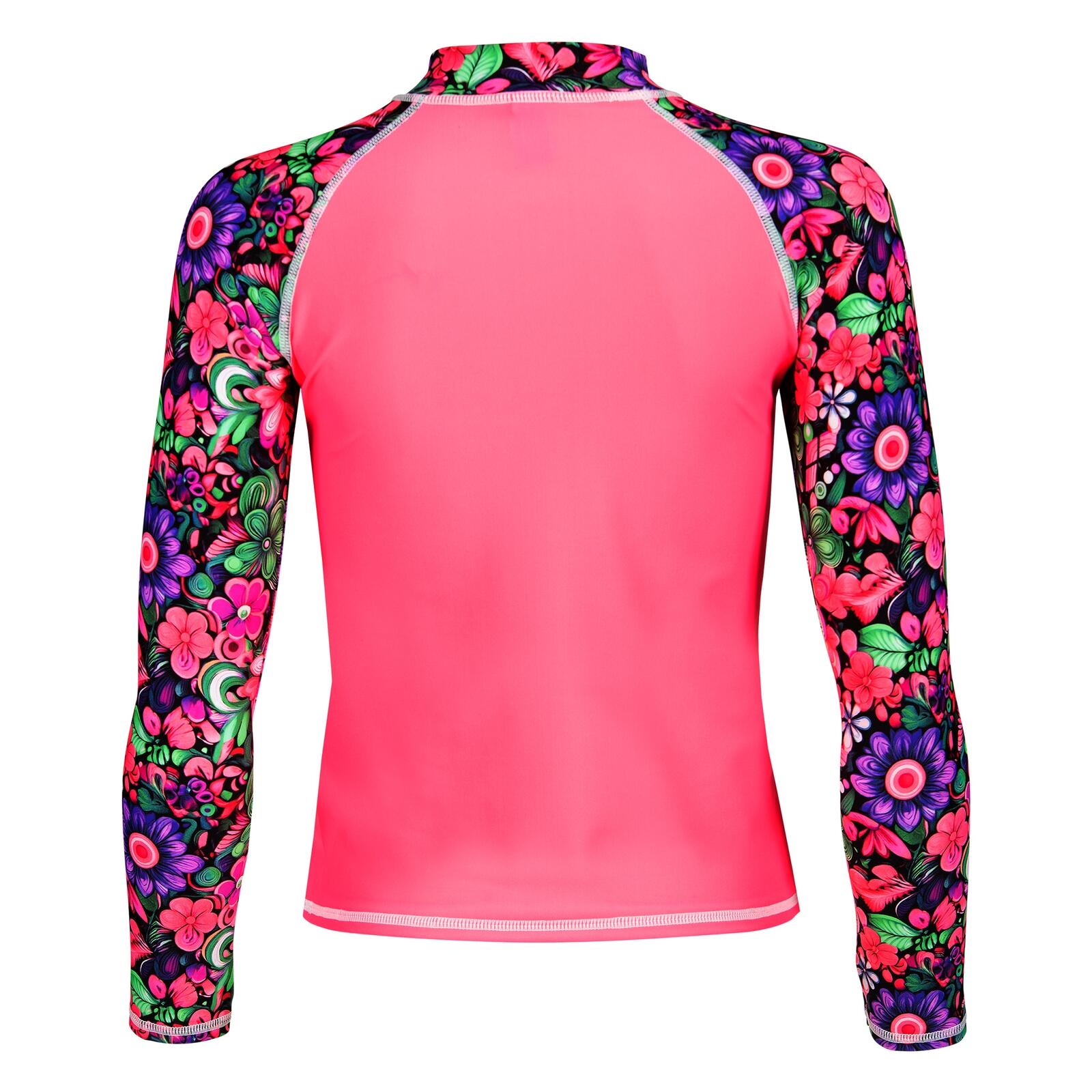 UV-Shirt schnelltrocknend, UV-Schutz Kinder Unisex - Rash Vest L/S Allover 2/6