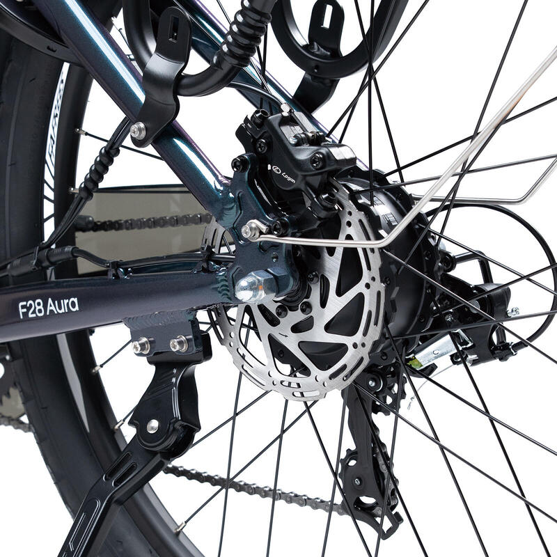 Bicicletă electrică de oraș FAFREES F28 Aura, baterie integrată de 36V 20Ah