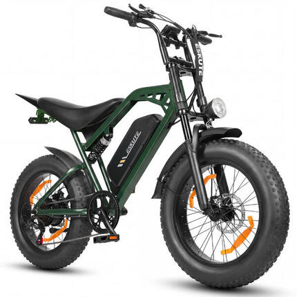 Vélo électrique ESKUTE V202 pour homme avec batterie 48 V 20,8 Ah