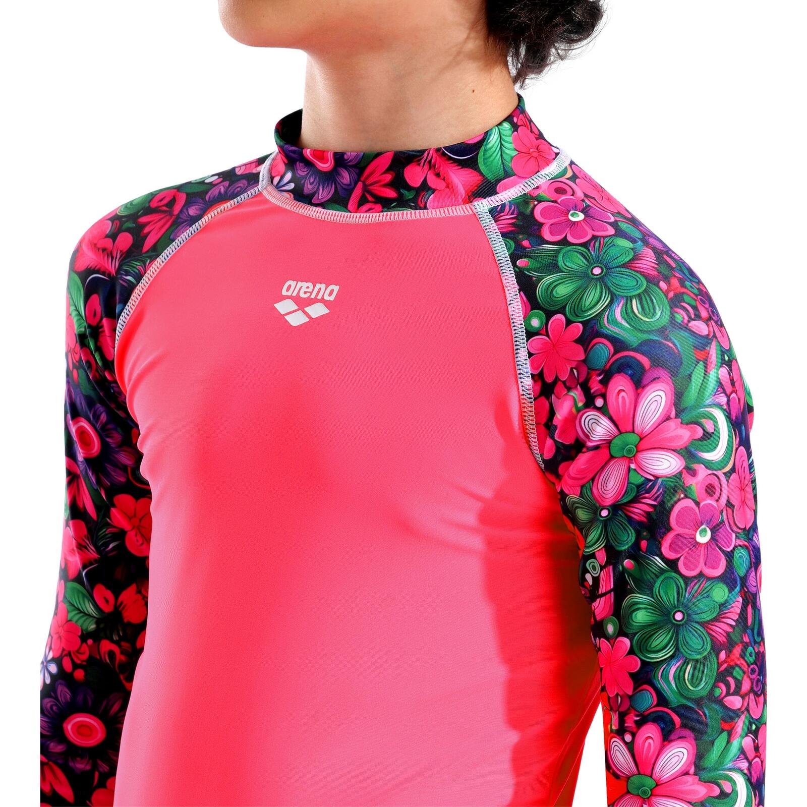 UV-Shirt schnelltrocknend, UV-Schutz Kinder Unisex - Rash Vest L/S Allover 5/6