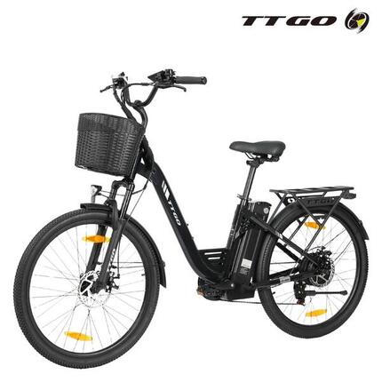E-Bike lage instap C2 Pro 120km elektrische fiets uniseks wit