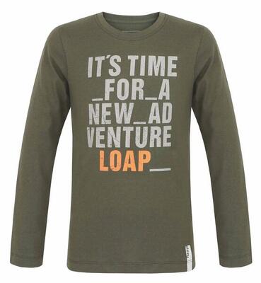 Loap binus jongens long-sleeve t-shirt, 100% katoen.