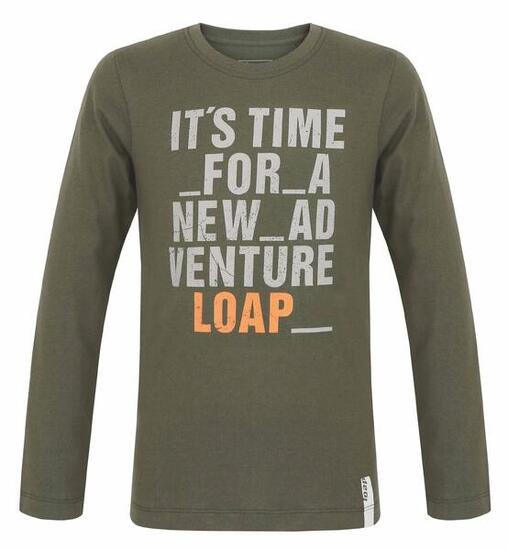 Loap Binus jongens long-sleeve t-shirt, 100% katoen.