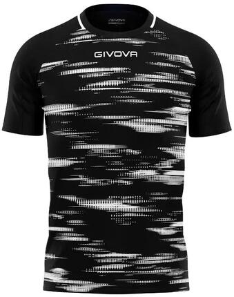 Givova Pixel T-shirt de sport bleu-jaune