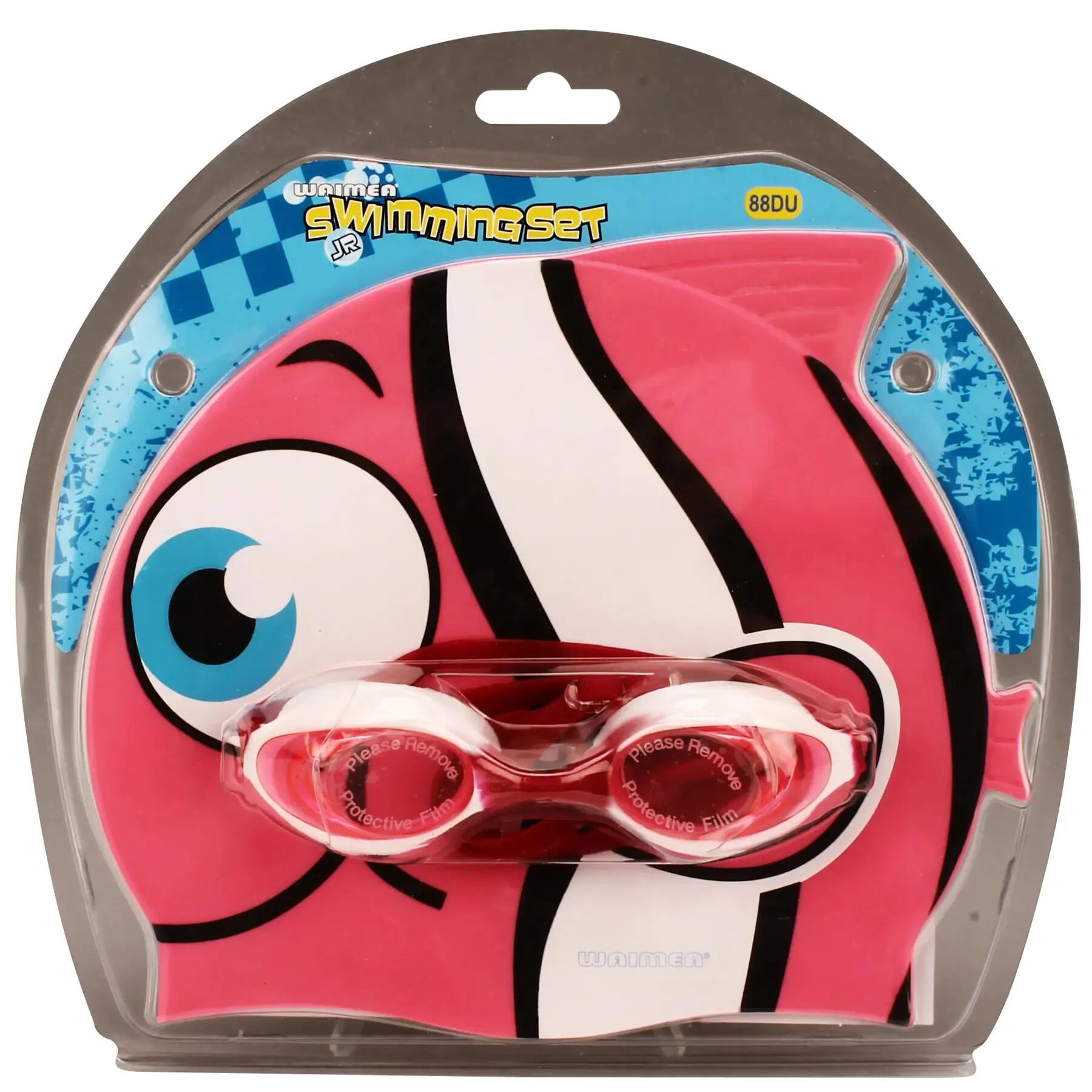 Waimea® Fish Pattern Swim Cap Child 3/3