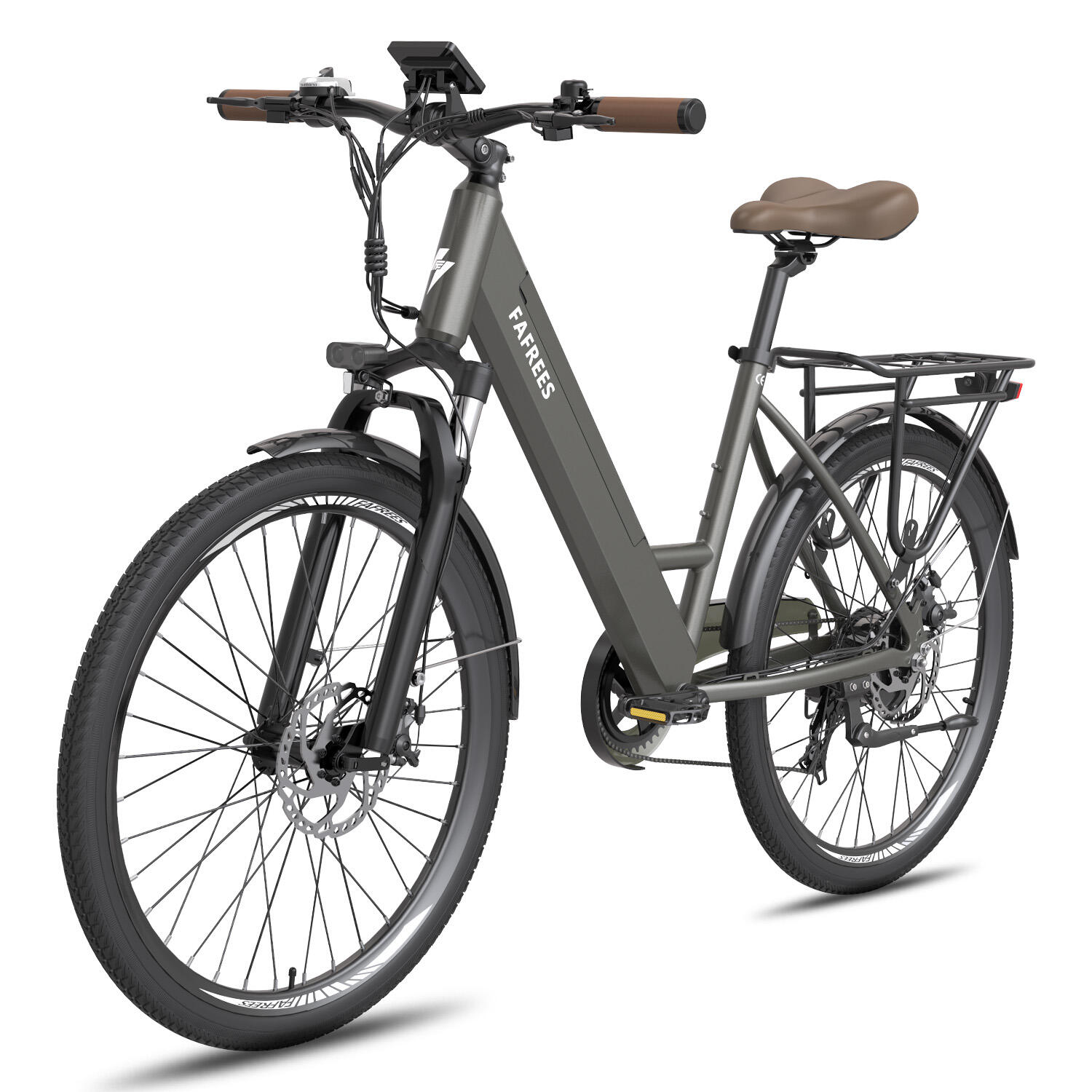 Bicicleta eléctrica urbana Fafrees F26 Pro con batería de 36 V y 15 Ah 3/7