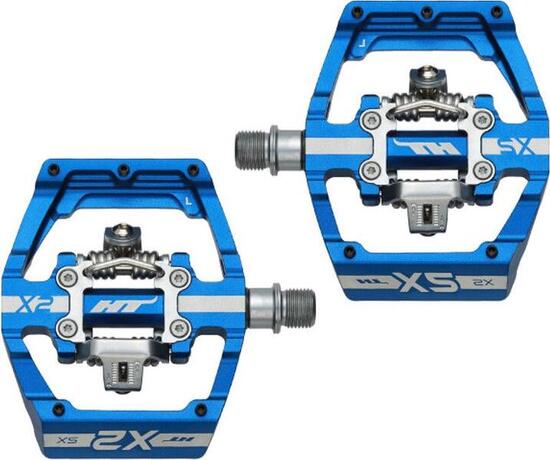 HT Klickpedale X2 SX Blau