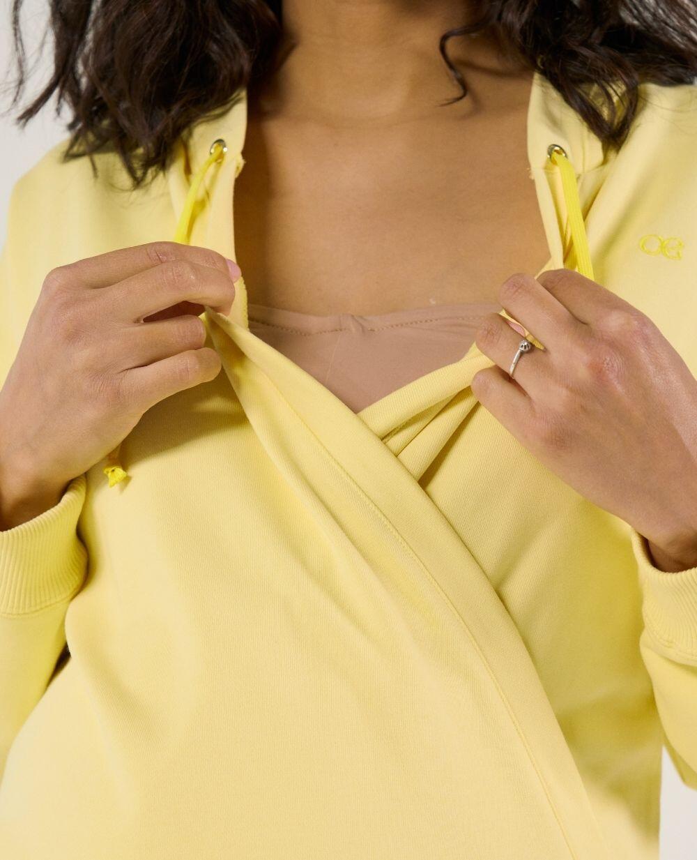 Hoodie de grossesse et d'allaitement Coconut 5/5