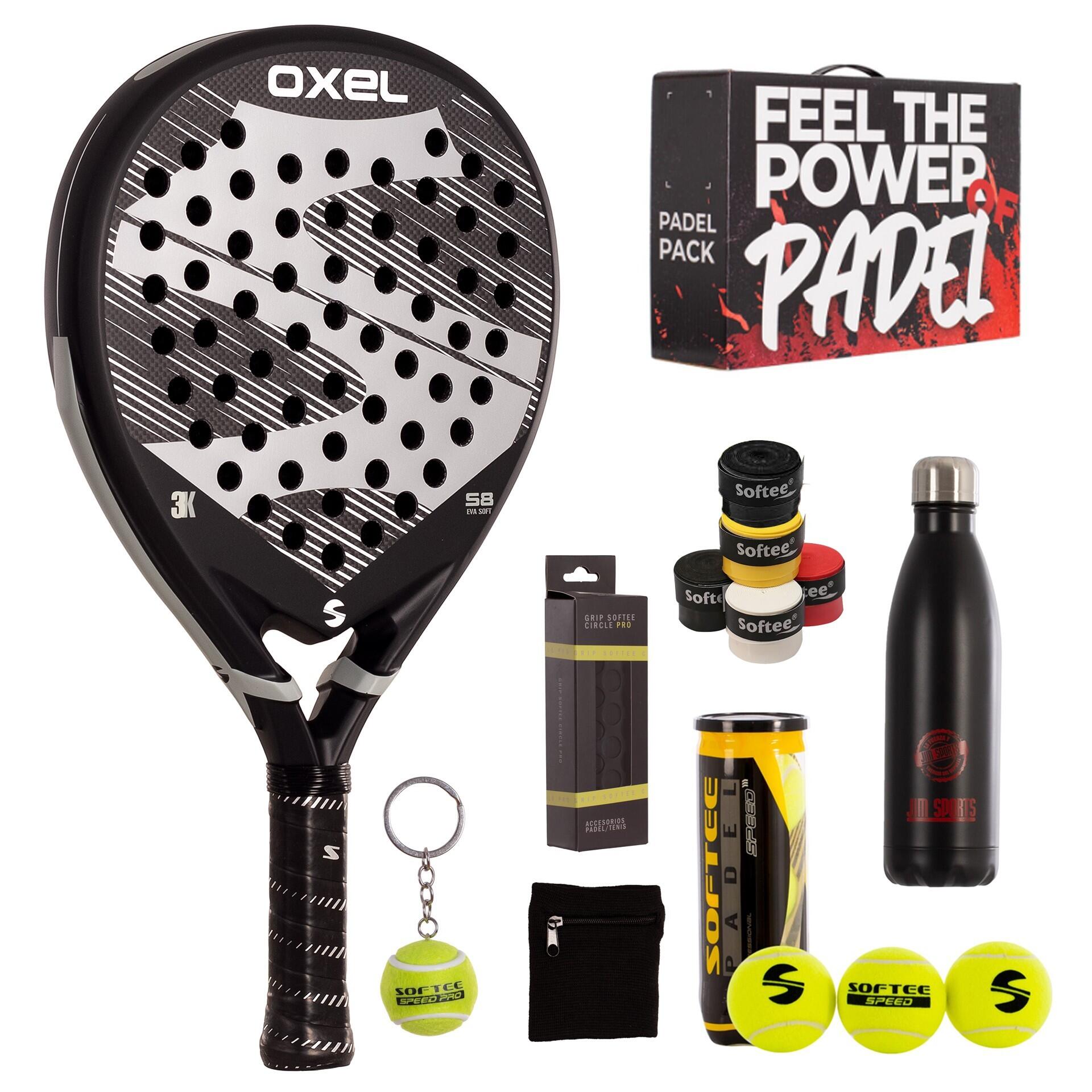 Pack Padel 2514 avec Raquette Softee Oxel 1/1
