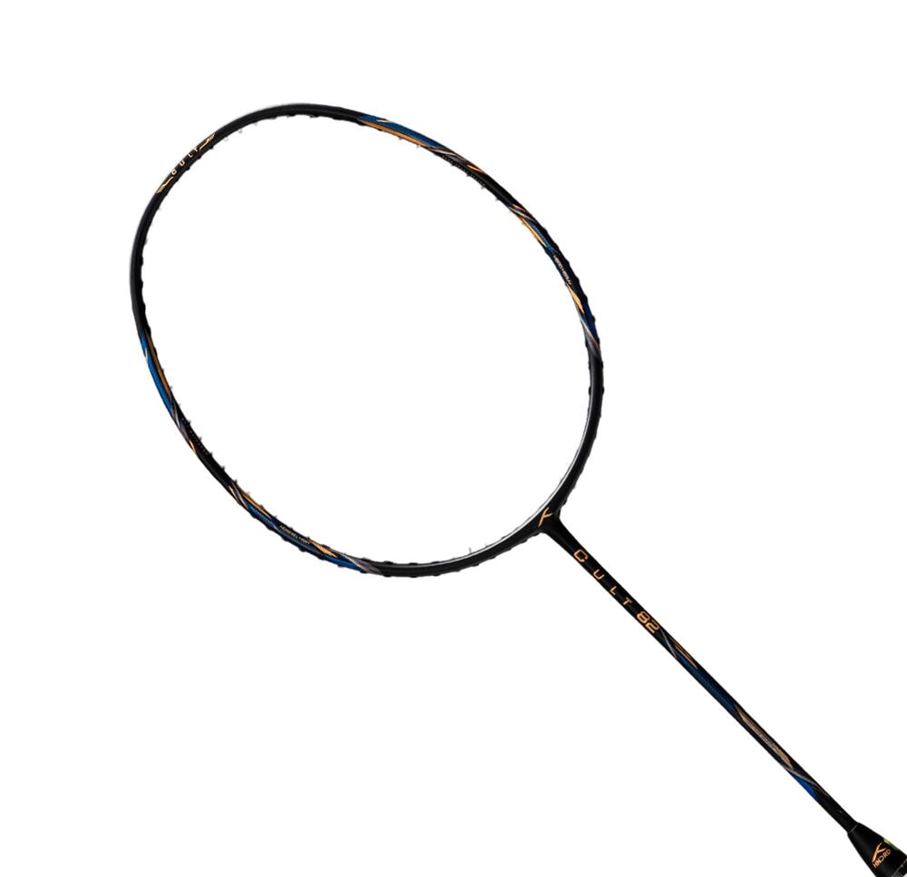 Badmintonschläger Unbesaitet - CULT 82 Schwarz 2/6