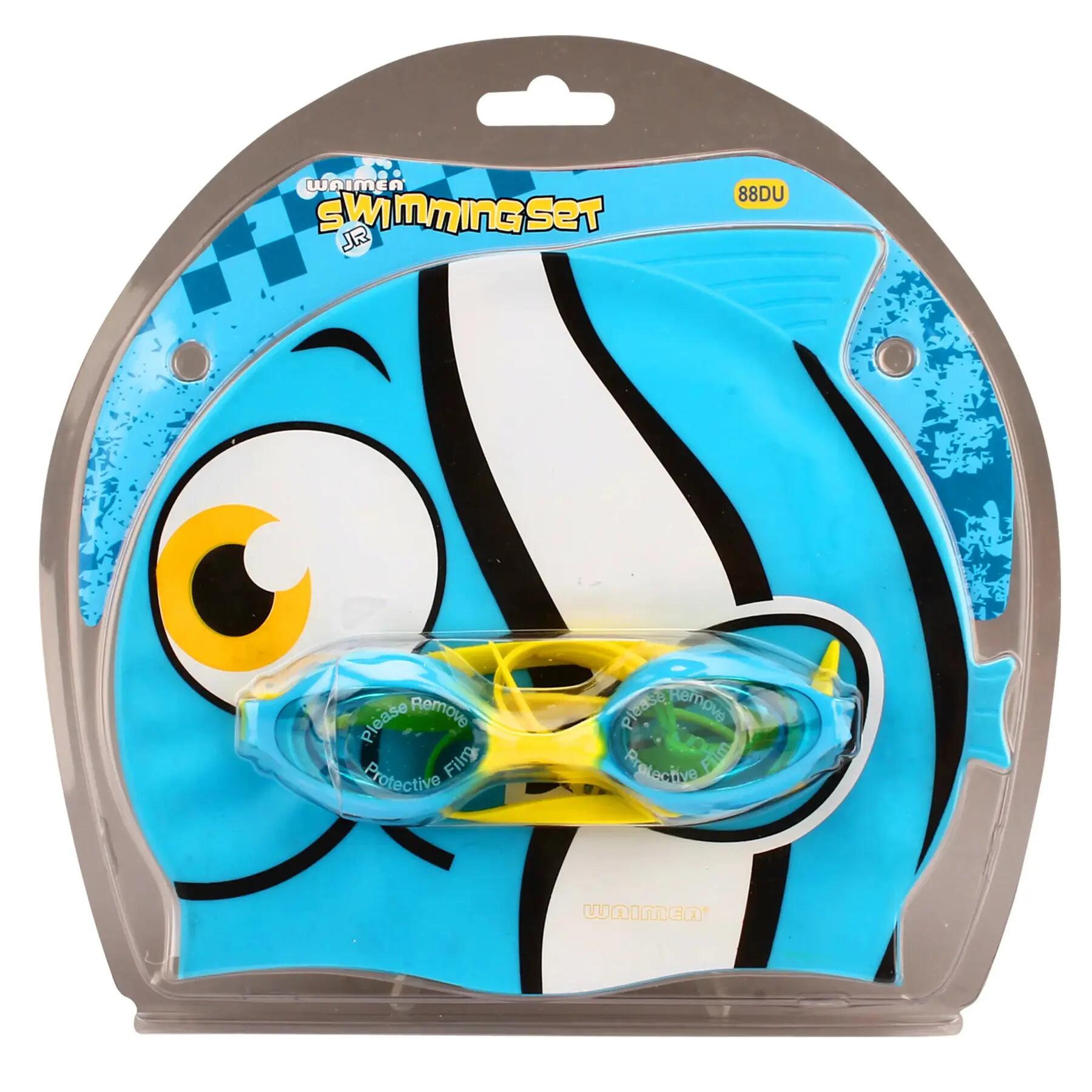 Waimea® Fish Pattern Swim Cap Child 3/3