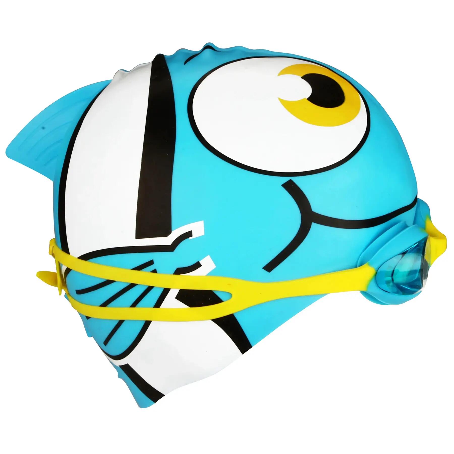 Waimea® Fish Pattern Swim Cap Child 2/3