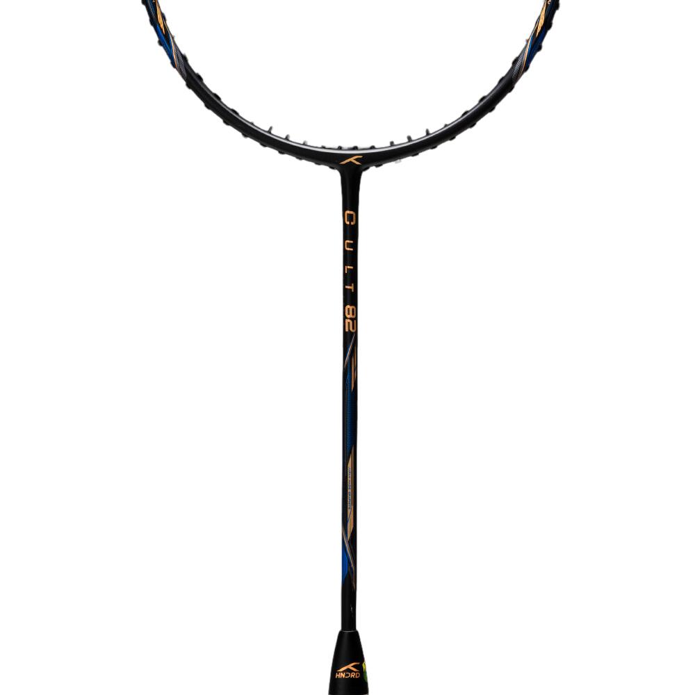 Badmintonschläger Unbesaitet - CULT 82 Schwarz 4/6