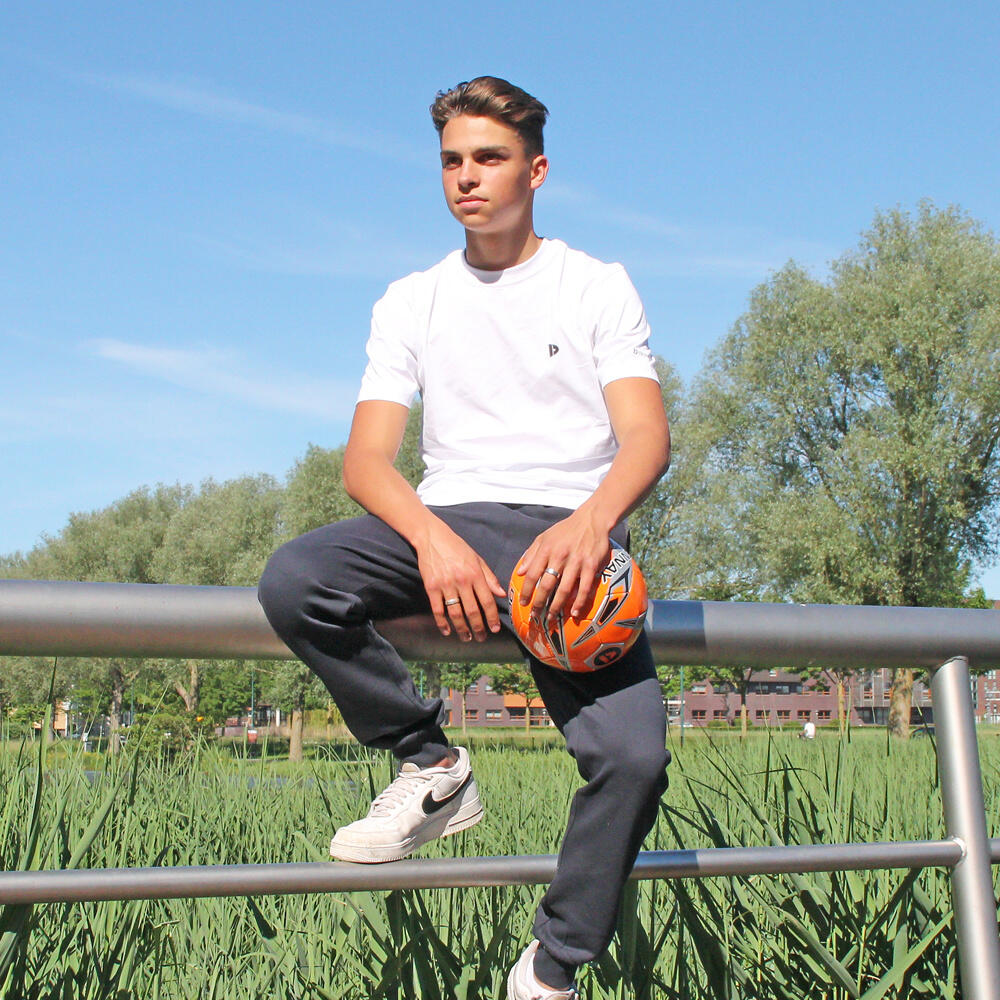 Pantalon de jogging Jack pour homme de Donnay, avec ourlet côtelé 3/5