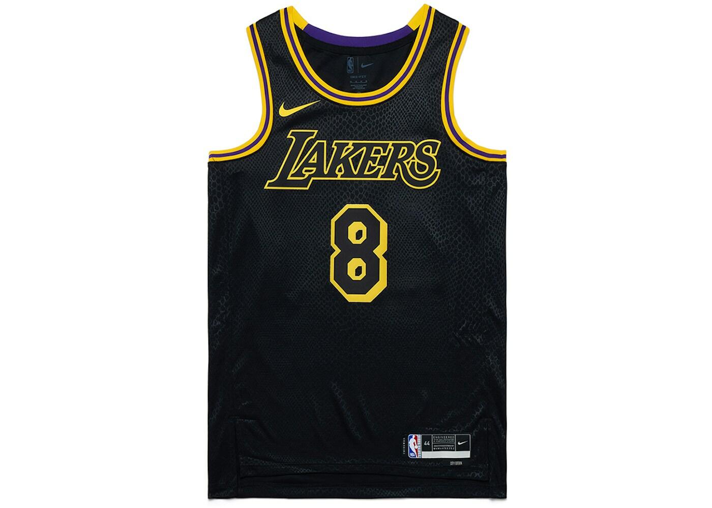 Nike - Kobe Mamba - Lakers City Edition Maillot Noir 2/2
