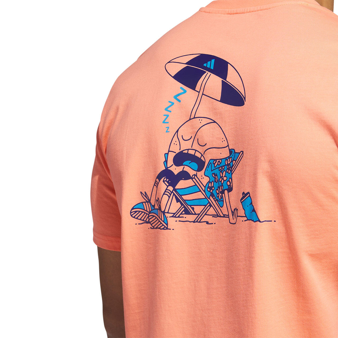 Męska Koszulka adidas Lil Stripe Spring Break Graphic Short Sleeve Basketball 6/6