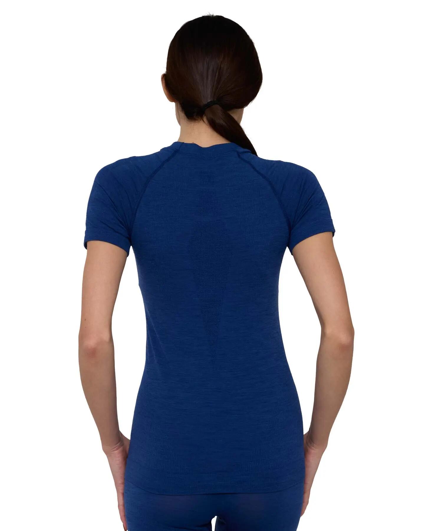Koszulka damska z krótkim rękawem wełniana Brubeck ACTIVE MERINO 2/5