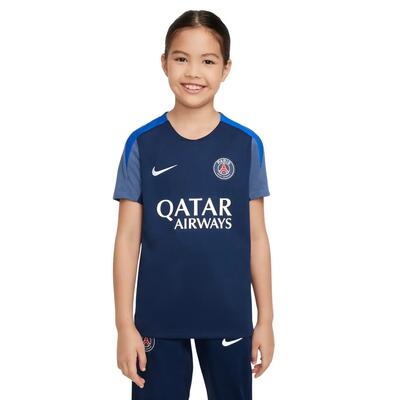 Maglia Nike Paris Saint-Germain bimbo manica corta blu scuro